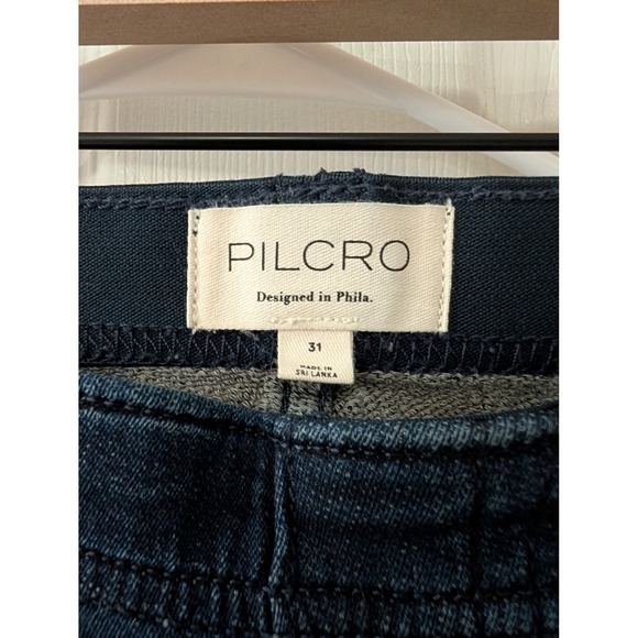 Pilcro Anthropologie, Women's 31, Denim Pull on Barrel Jeans, Wide Leg - Picture 3 of 5